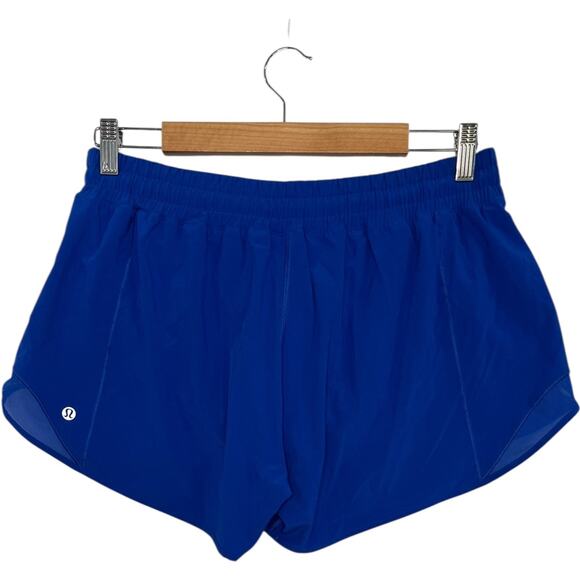 Lululemon Florida Gators Shorts Womens 12 Tall Blue Hotty Hot Athletic Running - Picture 2 of 15